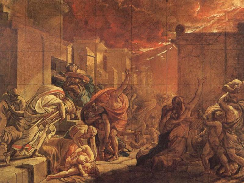 Karl Briullov The Last day of Pompeii china oil painting image